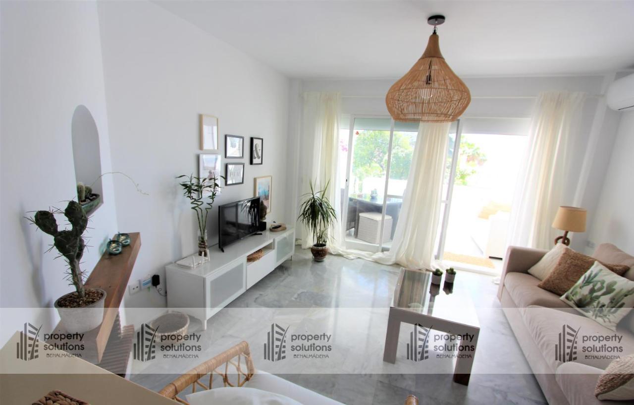 Benalgolf Vista Al Mar - Piscina Y Playa - Cercano A Campo De Golf เบนัลมาเดนา ภายนอก รูปภาพ